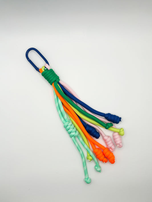 Bag charm - Fringy Pop