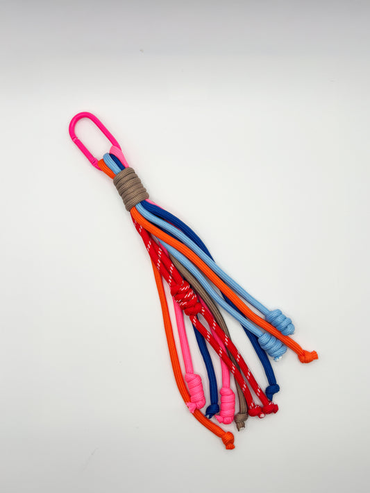 Bag charm - Fringy Pop